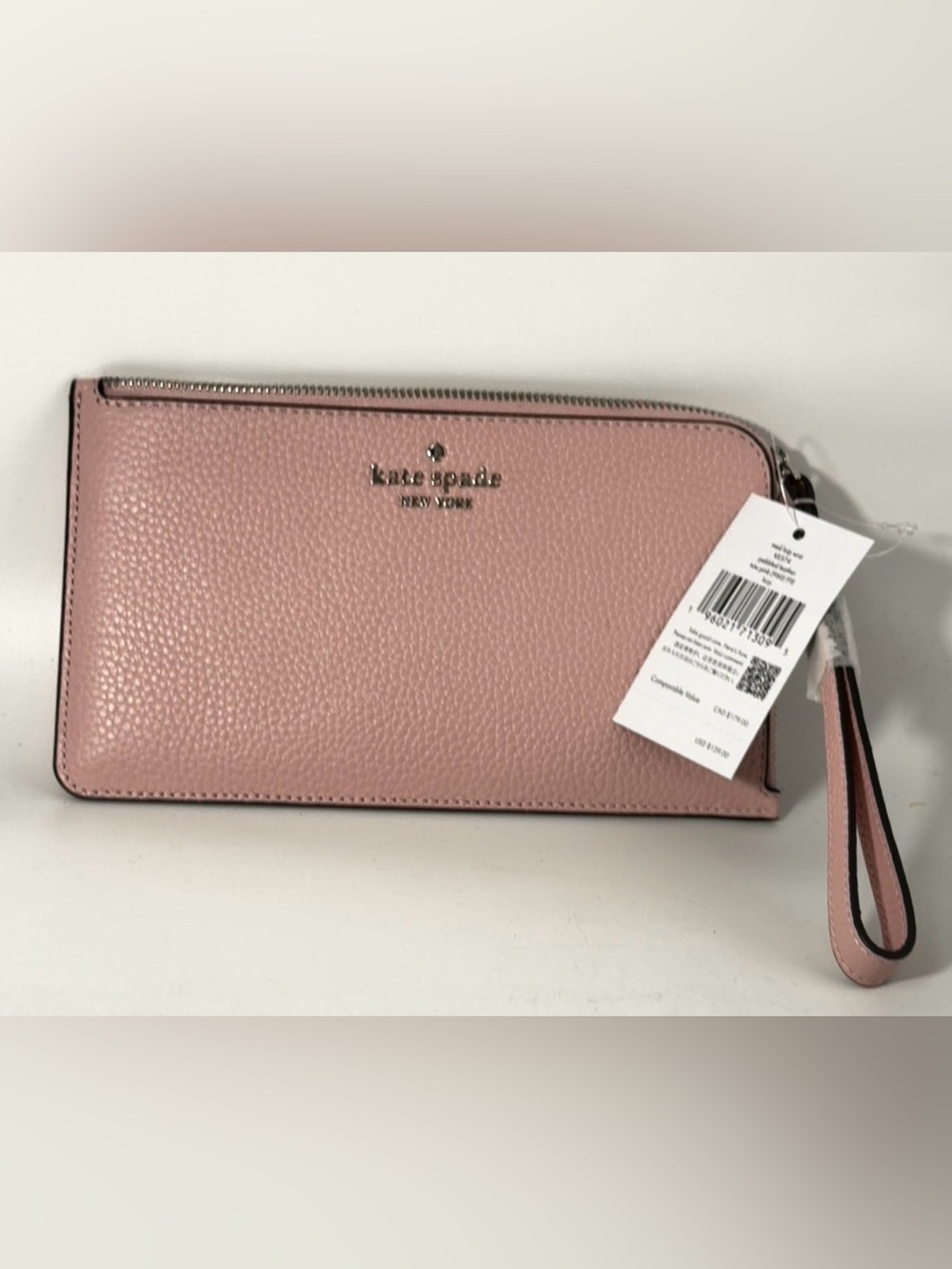 Kate spade Tutu Pink Leather Lucy Wristlet NWT
